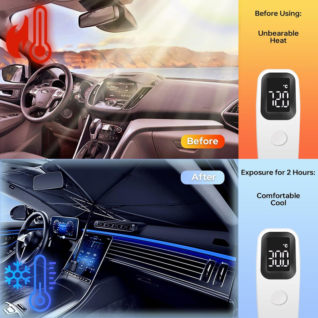 The Car Windshield Umbrella Sunshade