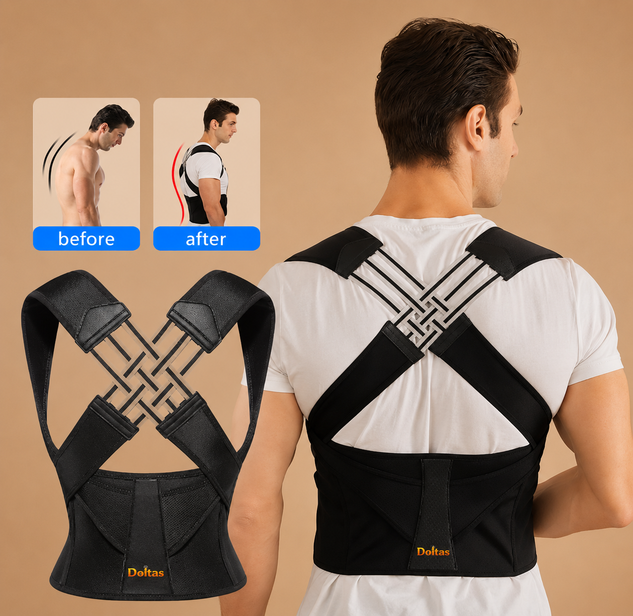 GlowDip Posture Corrector