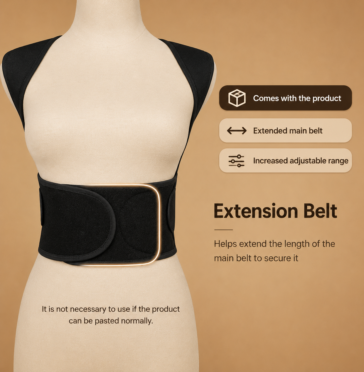 GlowDip Posture Corrector